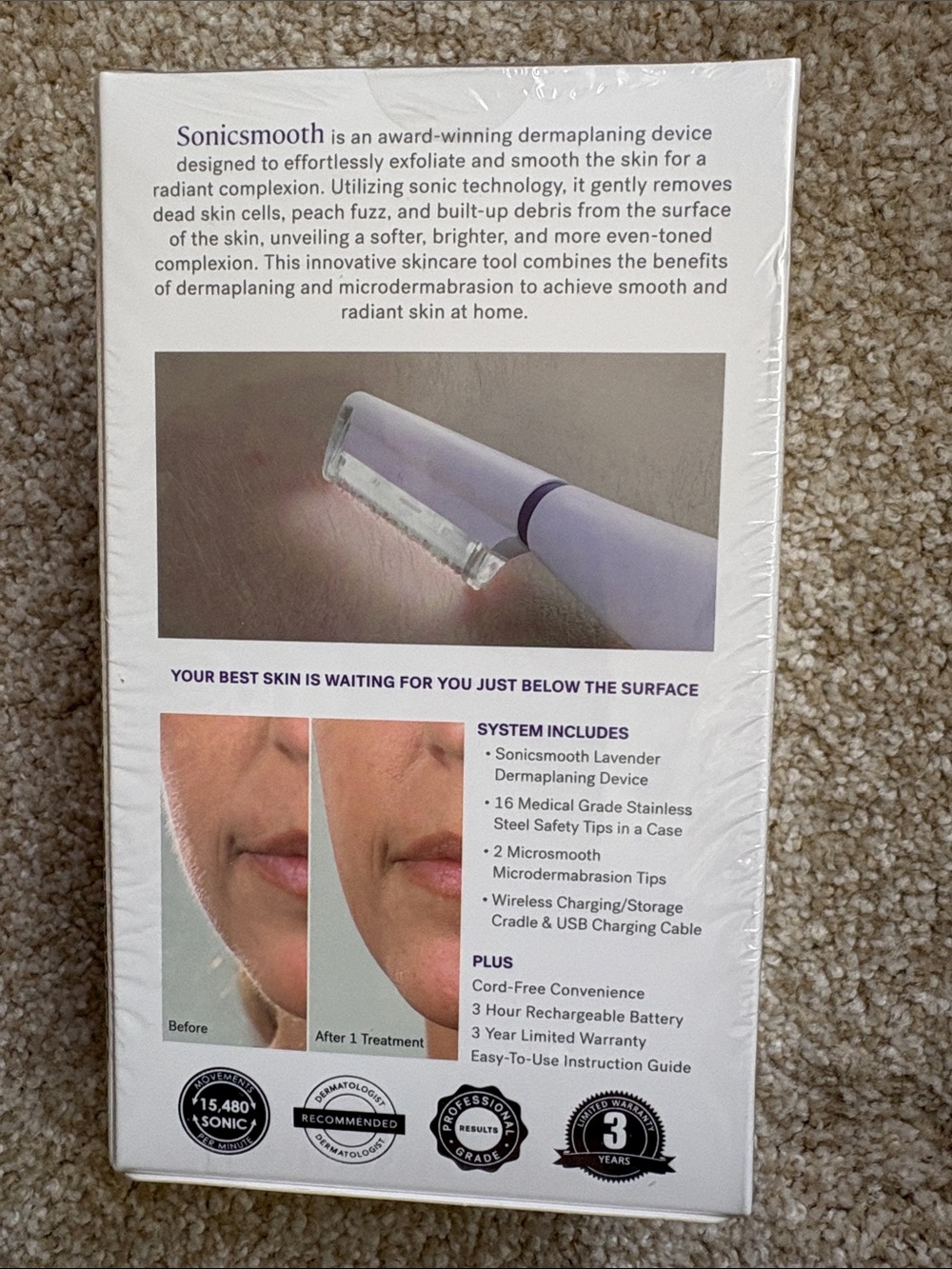 Michael Todd Sonicsmooth Pro+ Facial kit and Safety Tip Replacement Kit - Picture 2 of 6